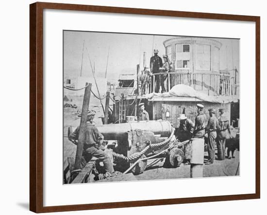 Federal Gun-Boat, Thomas Freeborn-null-Framed Photographic Print