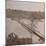 Federal Pontoon Bridge over the Appomattox (B/W Photo)-Mathew Brady-Mounted Giclee Print