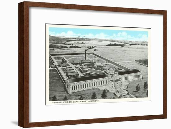 Federal Prison, Leavenworth, Kansas-null-Framed Art Print