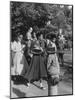 Federal Troops Escorting African American Students to School During Integration-Ed Clark-Mounted Photographic Print