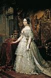 Portrait of Amalia De Llano U Dotres (1821-74), Countess of Vilches, 1853-Federico de Madrazo y Kuntz-Giclee Print