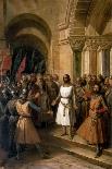 The Election of Godfrey of Bouillon as the King of Jerusalem on July 23, 1099-Federico de Madrazo y Kuntz-Giclee Print