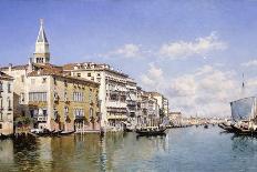 San Samuele, Venice watercolor-Federico del Campo-Framed Giclee Print