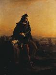 The Love of the Poet, Sordello and Cunizza, 1864-Federico Faruffini-Giclee Print