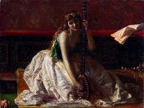 Scapigliatura: the Lute Player Par Faruffini, Federico (1831-1869). Oil on Canvas, Size : 26X35, 18-Federico Faruffini-Giclee Print