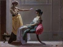 Scapigliatura: the Lute Player Par Faruffini, Federico (1831-1869). Oil on Canvas, Size : 26X35, 18-Federico Faruffini-Giclee Print