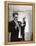 Federico Fellini and the Marionette, Rome 1960-Angelo Cozzi-Framed Premier Image Canvas