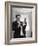 Federico Fellini and the Marionette, Rome 1960-Angelo Cozzi-Framed Photographic Print