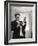 Federico Fellini and the Marionette, Rome 1960-Angelo Cozzi-Framed Photographic Print