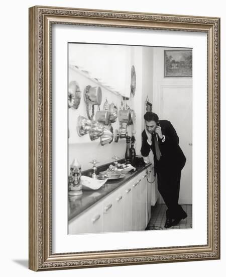 Federico Fellini-Angelo Cozzi-Framed Photographic Print