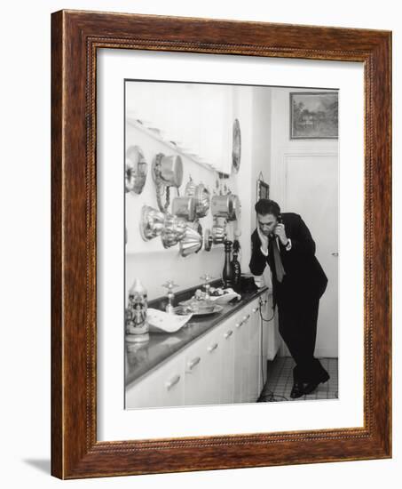 Federico Fellini-Angelo Cozzi-Framed Photographic Print