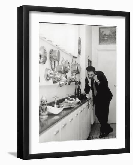 Federico Fellini-Angelo Cozzi-Framed Photographic Print