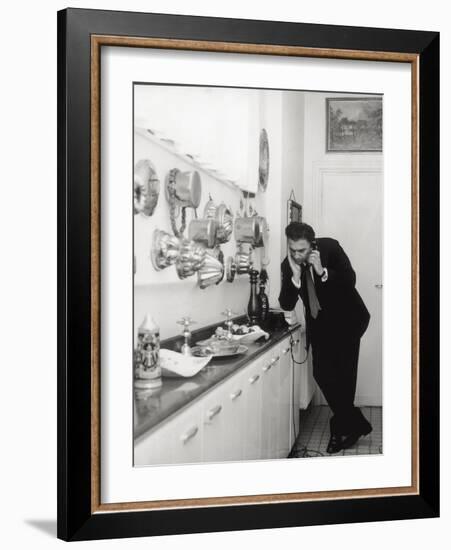 Federico Fellini-Angelo Cozzi-Framed Photographic Print