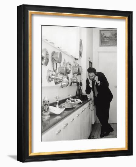 Federico Fellini-Angelo Cozzi-Framed Photographic Print