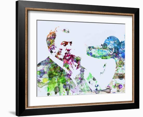 Federico Fellini-NaxArt-Framed Art Print