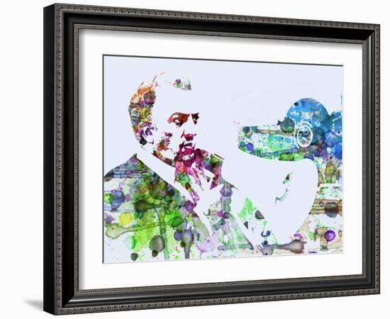 Federico Fellini-NaxArt-Framed Art Print