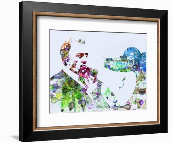 Federico Fellini-NaxArt-Framed Premium Giclee Print