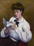 Reading a Letter-Federico Zandomeneghi-Giclee Print