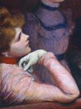 Lesende (Femme lisant). Um 1890-Federico Zandomeneghi-Giclee Print