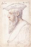 Head and Shoulders of a Bearded Man Wearing a Cap-Federico Zuccaro-Giclee Print