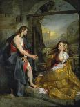 Christ and Magdalen-Federigo Barocci-Giclee Print