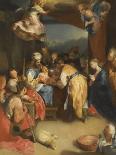 Nativity-Federigo Barocci-Framed Premier Image Canvas