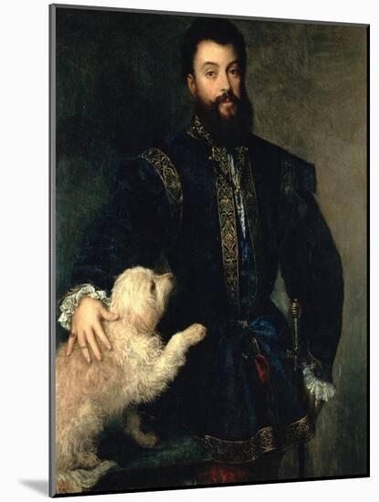 Federigo Gonzaga, Duke of Mantua, 1525-30-Titian (Tiziano Vecelli)-Mounted Giclee Print