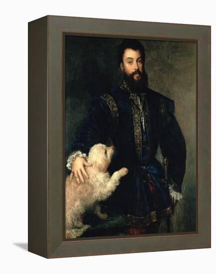 Federigo Gonzaga, Duke of Mantua, 1525-30-Titian (Tiziano Vecelli)-Framed Premier Image Canvas