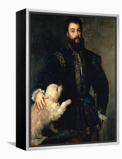 Federigo Gonzaga, Duke of Mantua, 1525-30-Titian (Tiziano Vecelli)-Framed Premier Image Canvas