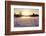 Federsee Nature Reserve at Sunset in Winter-Markus-Framed Photographic Print