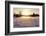 Federsee Nature Reserve at Sunset in Winter-Markus-Framed Photographic Print