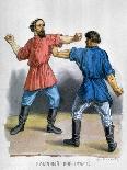 Russian Boxers, c1836-Fedor Solntsev-Mounted Giclee Print