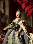 Portrait of Catherine The Great, 1763-Fedor Stepanovich Rokotov-Framed Giclee Print