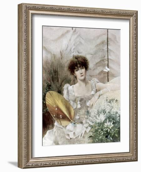 Fedora, 1882-Alfred Stevens-Framed Giclee Print