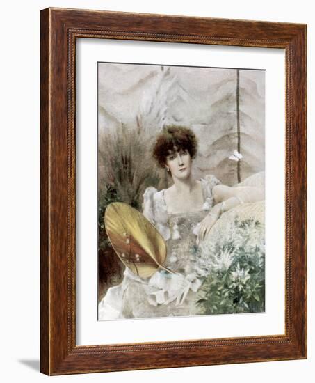 Fedora, 1882-Alfred Stevens-Framed Giclee Print