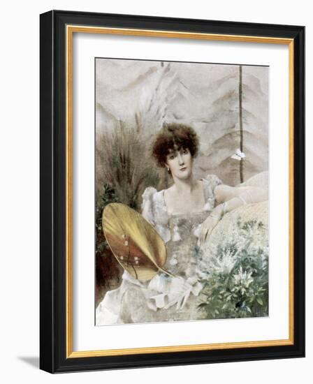 Fedora, 1882-Alfred Stevens-Framed Giclee Print