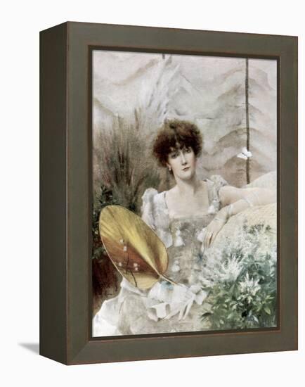 Fedora, 1882-Alfred Stevens-Framed Premier Image Canvas
