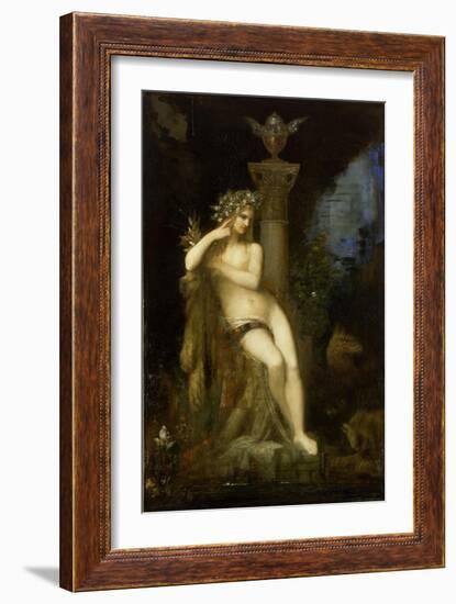 Fée aux griffons-Gustave Moreau-Framed Giclee Print