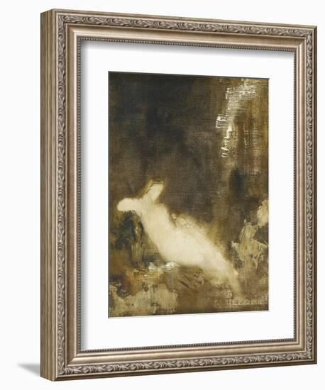 Fée aux griffons-Gustave Moreau-Framed Giclee Print