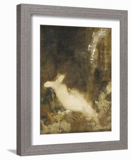 Fée aux griffons-Gustave Moreau-Framed Giclee Print