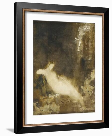 Fée aux griffons-Gustave Moreau-Framed Giclee Print