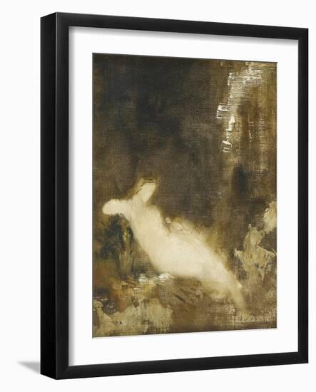 Fée aux griffons-Gustave Moreau-Framed Giclee Print