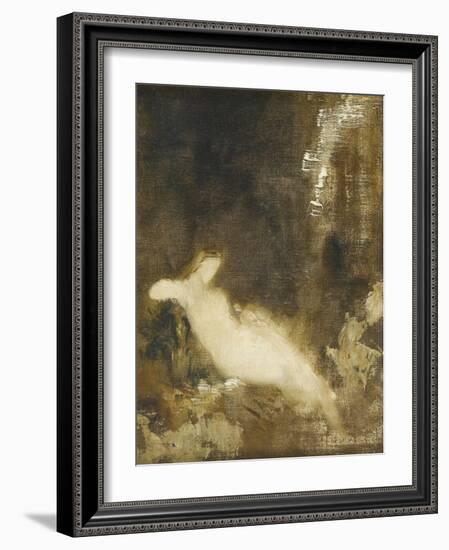 Fée aux griffons-Gustave Moreau-Framed Giclee Print