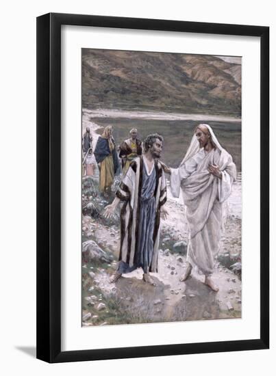 Feed My Lambs, Illustration for 'The Life of Christ', C.1884-96-James Tissot-Framed Giclee Print