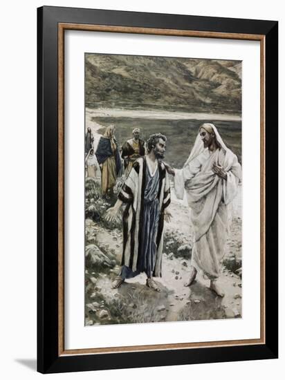 Feed My Lambs-James Tissot-Framed Giclee Print