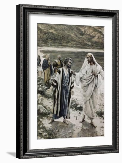 Feed My Lambs-James Tissot-Framed Giclee Print