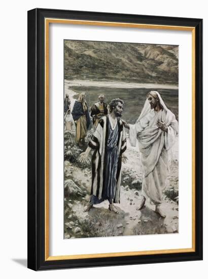 Feed My Lambs-James Tissot-Framed Giclee Print