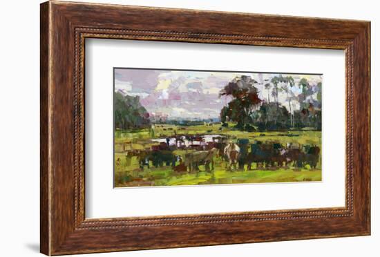 Feed Time-Robert Moore-Framed Art Print