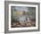 Feeding Ducks Elvaston Castle-Kirstie Adamson-Framed Giclee Print