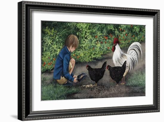 Feeding Ralphie-Debbi Wetzel-Framed Giclee Print